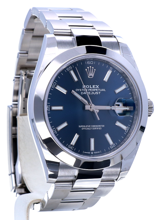 Rolex Oyster Datejust II Steel Dark Blue Dial 41 mm // UNWORN 2022 - Kleen  Edelmetalen
