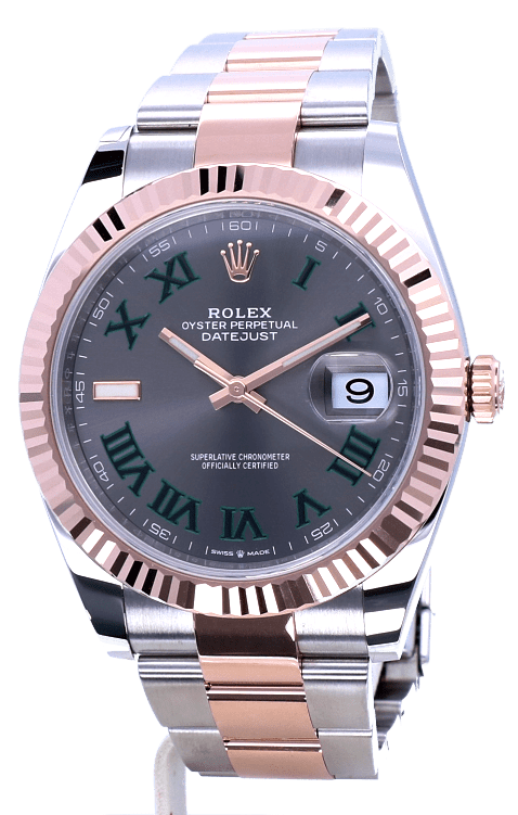 datejust 41 slate dial