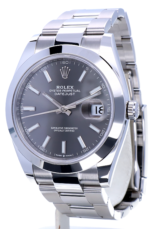 rolex datejust 41 zilver m126334-0003 – perfecte replica rolex horloges  winkel