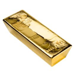 12,5 kilogram goud - goudbaar