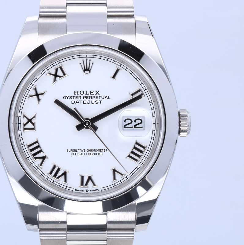 datejust white dial