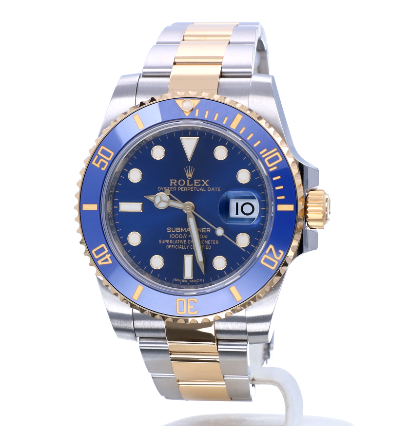 rolex oyster perpetual blue gold
