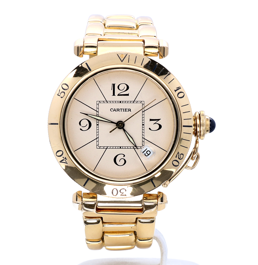 Cartier Pasha Yellow Gold Automatic 