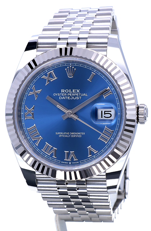 Rolex Oyster Datejust II Steel Azzurro 