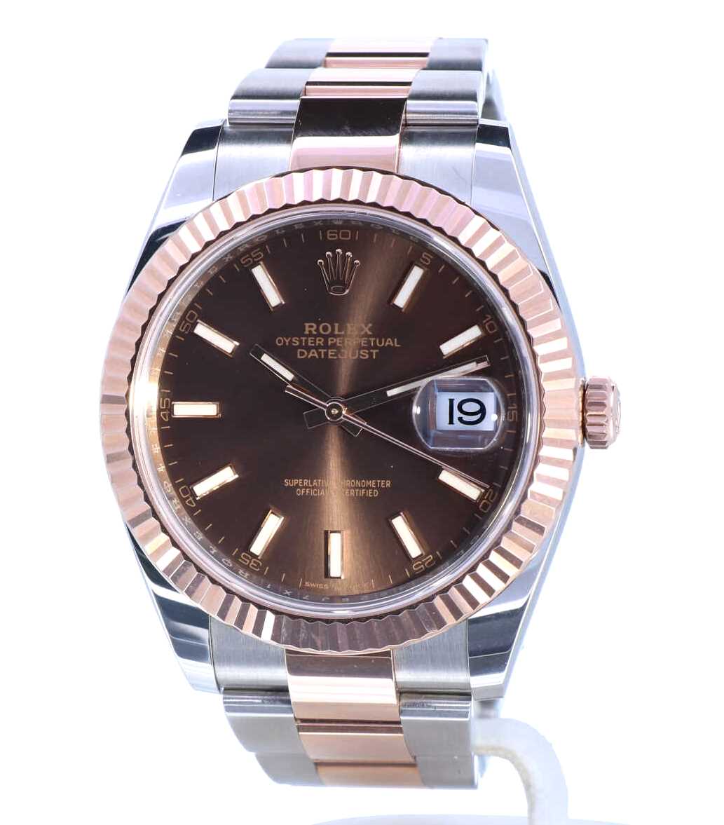 datejust chocolate dial
