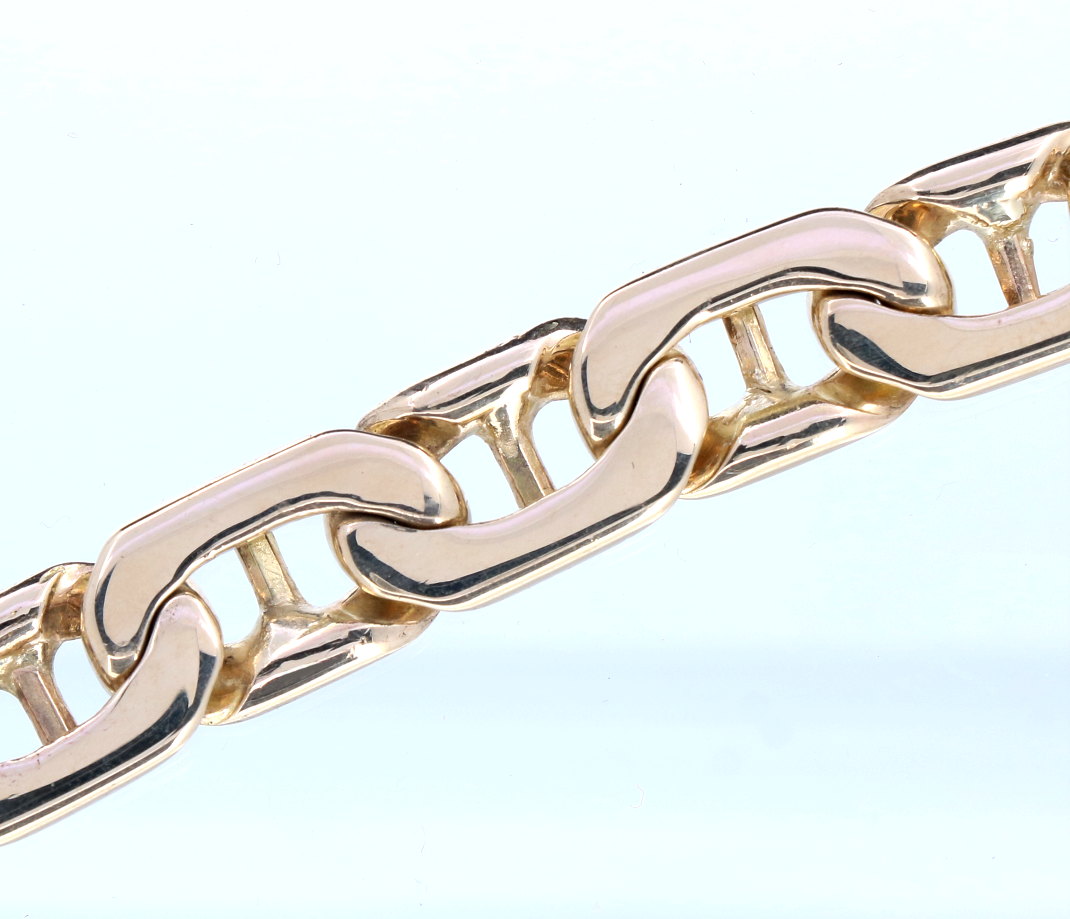 Prachtige Gouden Armband Rolex Schakel 14K || 57,8 gram - Kleen Edelmetalen