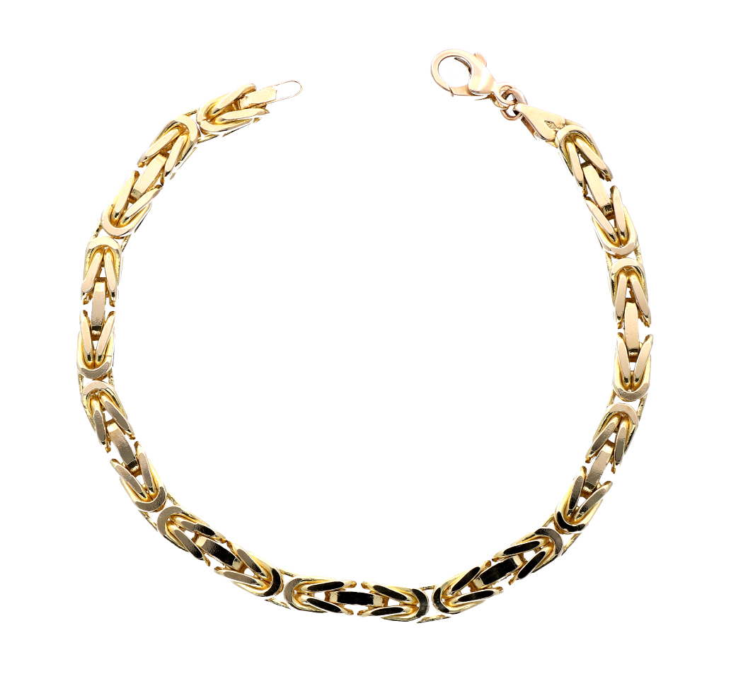Sieraden Armbanden Handkettingen 100% koperen Byzantijnse kettingarmband Verstelbare lengte. 