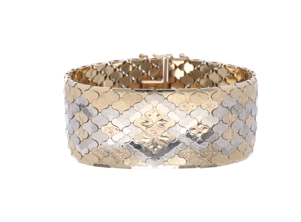 Lundholm Luxe Premium Stainless Steel Gold Plated Goudkleurige Armband Dames Minimalistisch - Scandinavisch Design - Hilten Lederwaren & Cadeaus