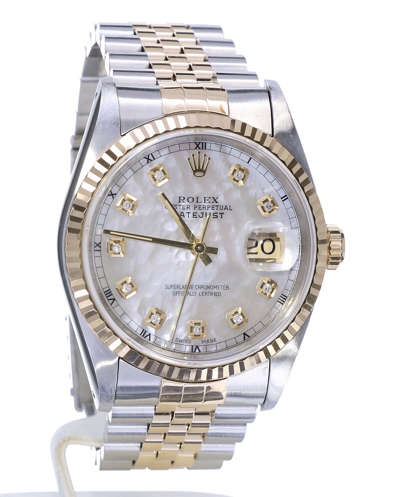 Rolex Datejust Gold Dial Diamond Dial M279173-0011 - Replica-watches.is