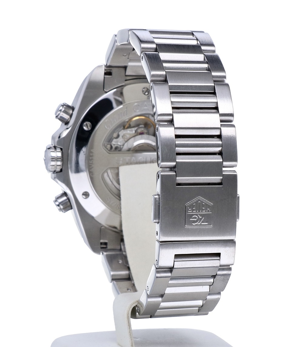 TAG Heuer Carrera Calibre 17 Steel Black Dial 43 mm - Kleen Edelmetalen