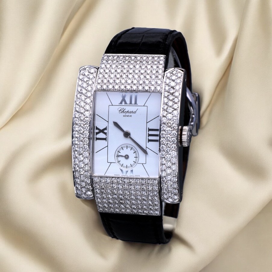 Chopard La Strada White Gold with Factory Diamonds 18 KRT // Full Set 2008