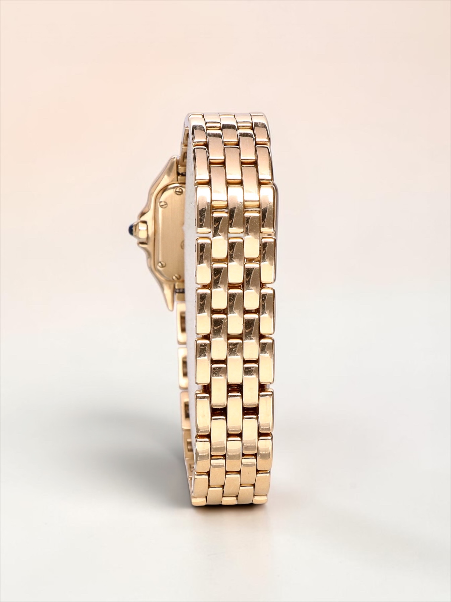 8057917 Cartier Panthere Lady 18K Yellow Gold White Roman 22 mm