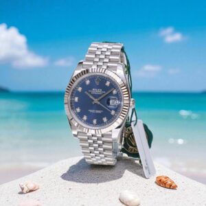 Rolex Datejust Jubilee Steel Blue Diamond Dial 41 mm // UNWORN 2025
