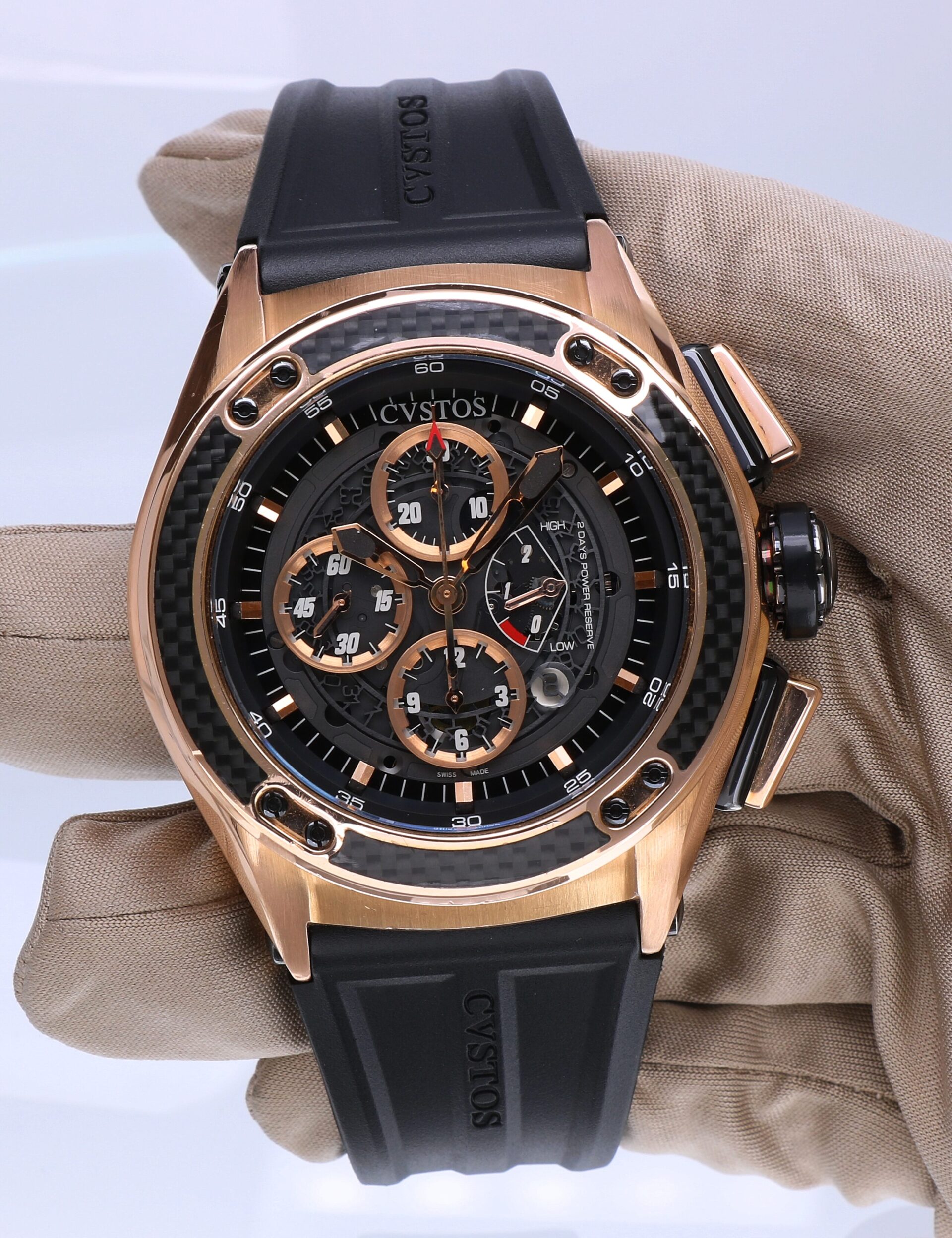 Cvstos Challenge-R50 Chrono Rose Gold Limited Edition 50 mm // Full Set 2009