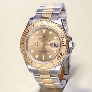 16623 Rolex Yacht-Master Gold Steel Champagne Dial 40 mm // Full Set 2015