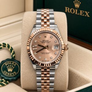 279171 Rolex Lady Datejust Rose Gold Steel Jubilee Pink Diamonds 28 mm // UNWORN 2026