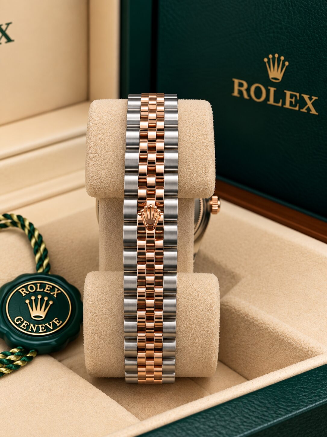279171 Rolex Lady Datejust Rose Gold Steel Jubilee Pink Diamonds 28 mm // UNWORN 2026