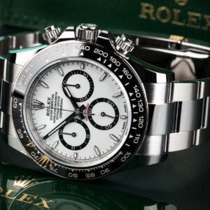 126500LN Rolex Oyster Daytona Cosmograph Steel White Panda Dial 40 mm // UNWORN 2026