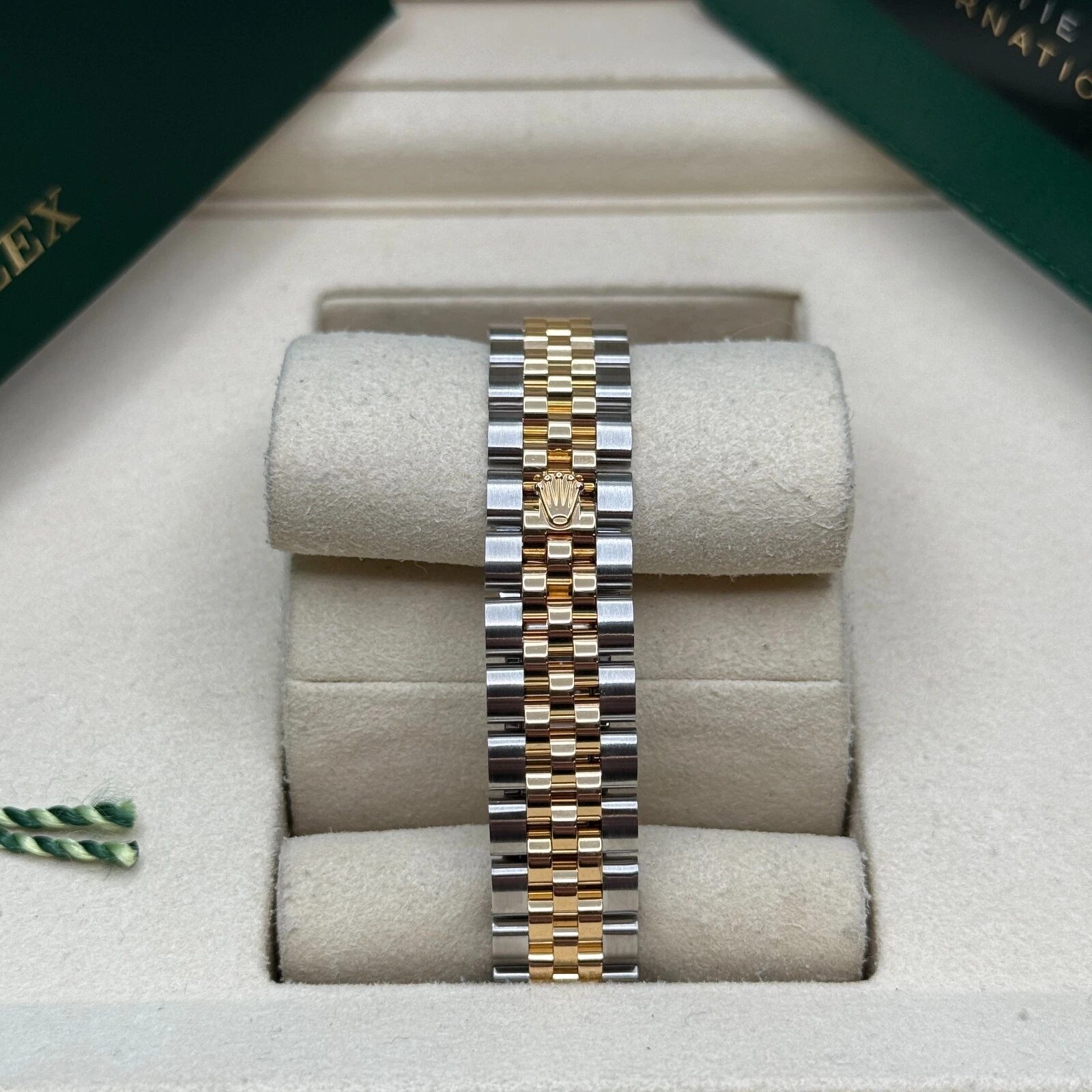 279173 Rolex Lady Datejust Jubilee Gold Steel Champagne Star Diamonds 28 mm