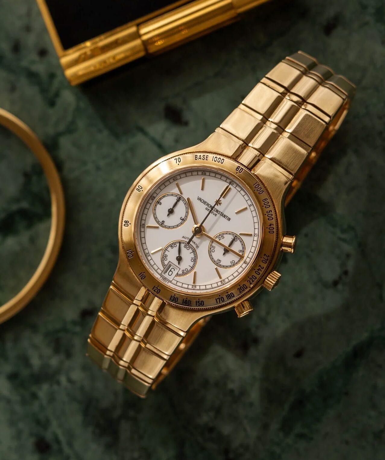 49001 Vacheron Constantin Phidias Chronograph Yellow Gold 35 mm // Vintage Dresswatch 18 KRT