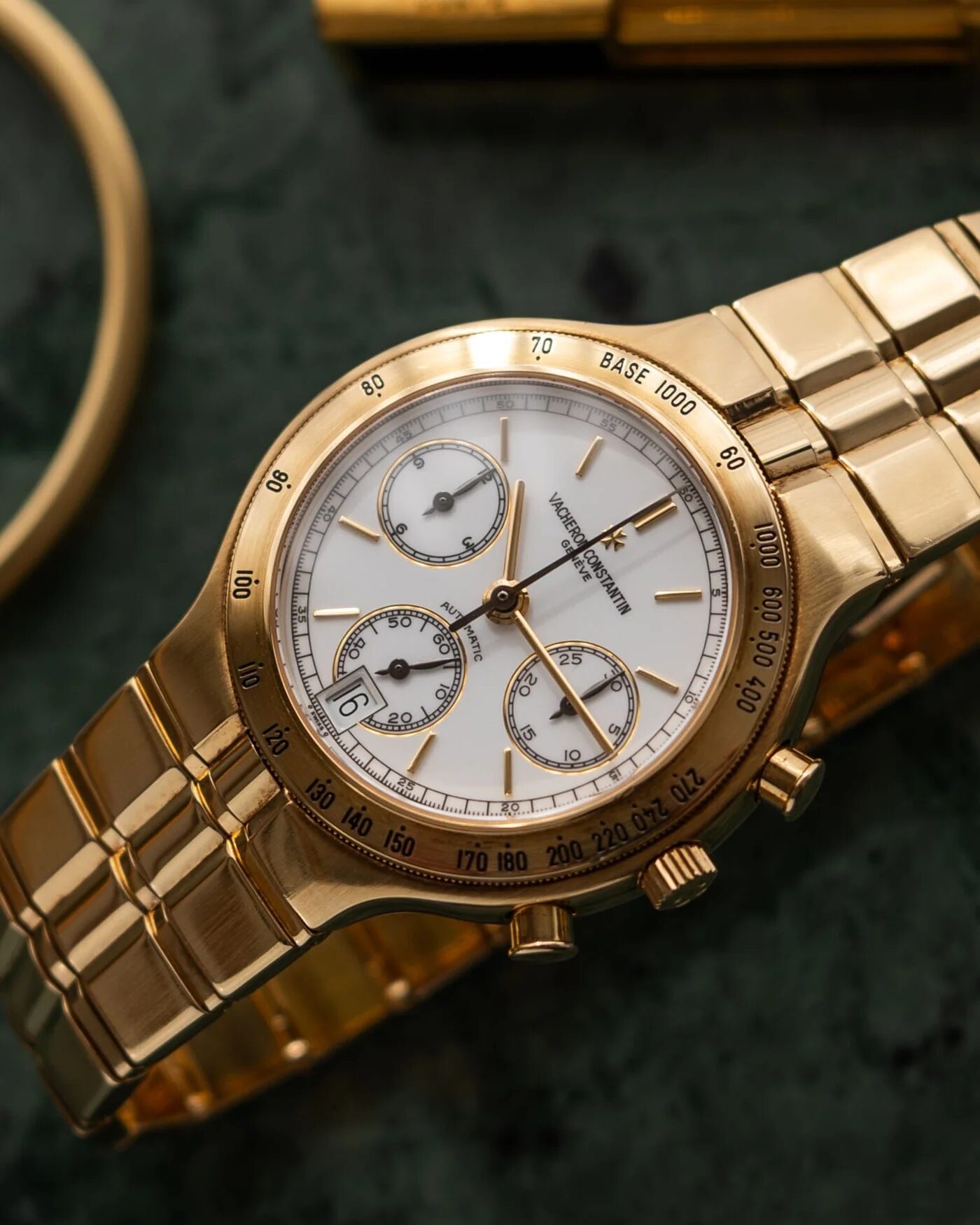 49001 Vacheron Constantin Phidias Chronograph Yellow Gold 35 mm // Vintage Dresswatch 18 KRT